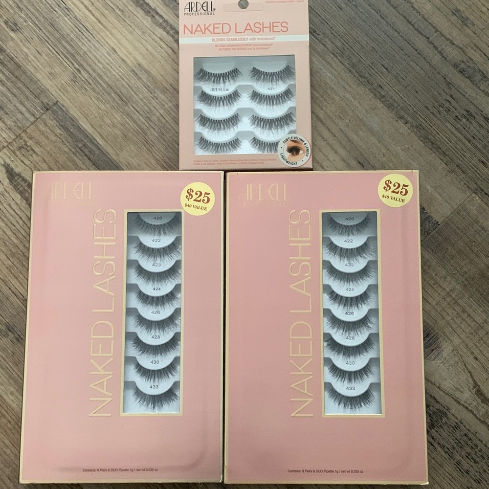 NWT Ardell Naked Lashes Bundle